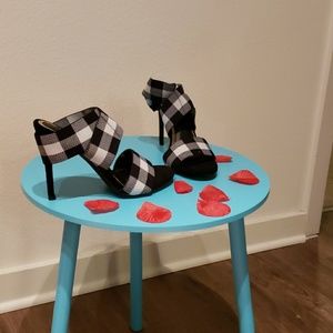 Liliana red n black heels